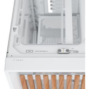 Corsair FRAME 4000D WOOD RS Modular White/Oak