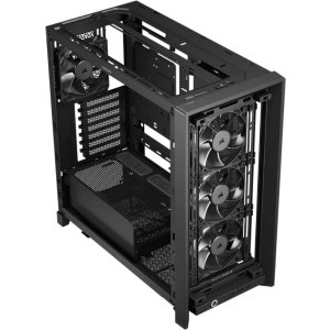 Corsair FRAME 4000D WOOD RS Modular Black/Walnut