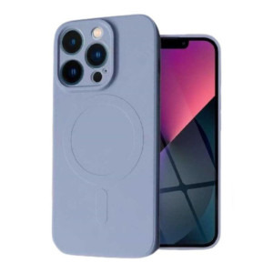 Lemontti Capac protectie spate Silicon MagSafe Grey pentru iPhone 15 Pro Max