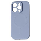 Lemontti Capac protectie spate Silicon MagSafe Grey pentru iPhone 15 Pro Max