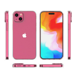 Lemontti Capac protectie spate Ultra Clear Transparent pentru iPhone 15 Plus