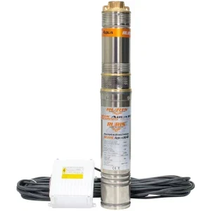Ruris Pompa submersibila pentru apa curata Aqua 104, 1100 W, debit apa 1.8 m³/h, inaltime refulare 100 m, temperatura maxima 35°C