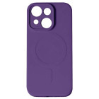 Lemontti Capac protectie spate Silicon MagSafe Purple pentru iPhone 15 Plus