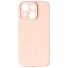 Lemontti Capac protectie spate Silicon MagSafe Pink pentru iPhone 15