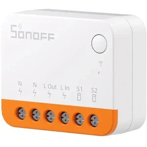 Sonoff Comutator Smart MINIR4, Wi-Fi, Control vocal