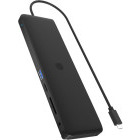 Icy Box Docking Station IB-DK2116-C, USB Tip C, 11-in-1, incarcare 100W, redare 4K, Gigabit LAN