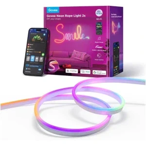 Govee Banda LED RGB Smart h61d4c01, 48 W, Wi-Fi, Bluetooth, 4 m
