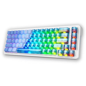 Redragon Nova Magnetic RGB White/Blue Linear Pink Switch Mecanica