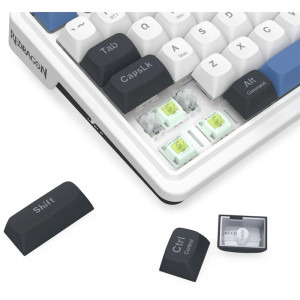 Redragon Galatin Pro RGB White/Blue Mambo Switch Mecanica