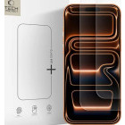 Folie protectie Tech-Protect Sticla securizata Clear pentru iPhone 16/17 Pro Max, 2 buc.