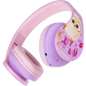 PowerLocus On-Ear, P2 Kids Angry Birds Pink