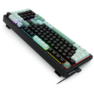 Redragon Eisa Magnetic RGB Black/Green  Clossed Buttom Pink Switch Mecanica
