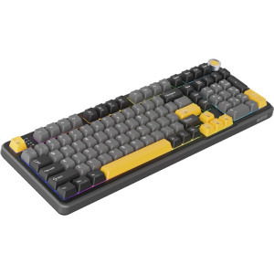 Marvo KG986W Titan 98 RGB Black Banana Crystal Switch Mecanica