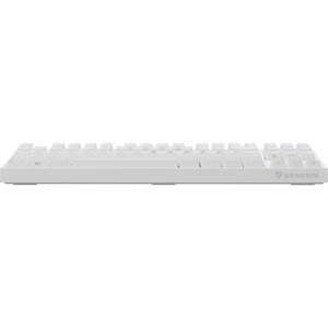 Genesis THOR 404 TKL White RGB Gateron Yellow Pro Switch Mecanica