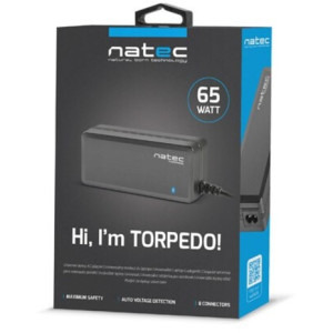 Natec Torpedo Uni-70, 65W, Black