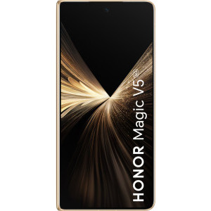 Honor Magic V5, 512GB, 12GB RAM, Dual SIM, 5G, 5-Camere, Dawn Gold + Casti HONOR Choice Earbuds Clip Purple incluse