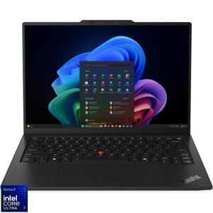 Lenovo 14'' ThinkPad X1 Carbon Gen 14 Aura Edition, WUXGA IPS Touch, Procesor Intel® Core™ Ultra 7 355 (12M Cache, up to 4.70 GHz), 32GB LPDDR5X, 1TB SSD, Intel Graphics, Win 11 Pro, Black
