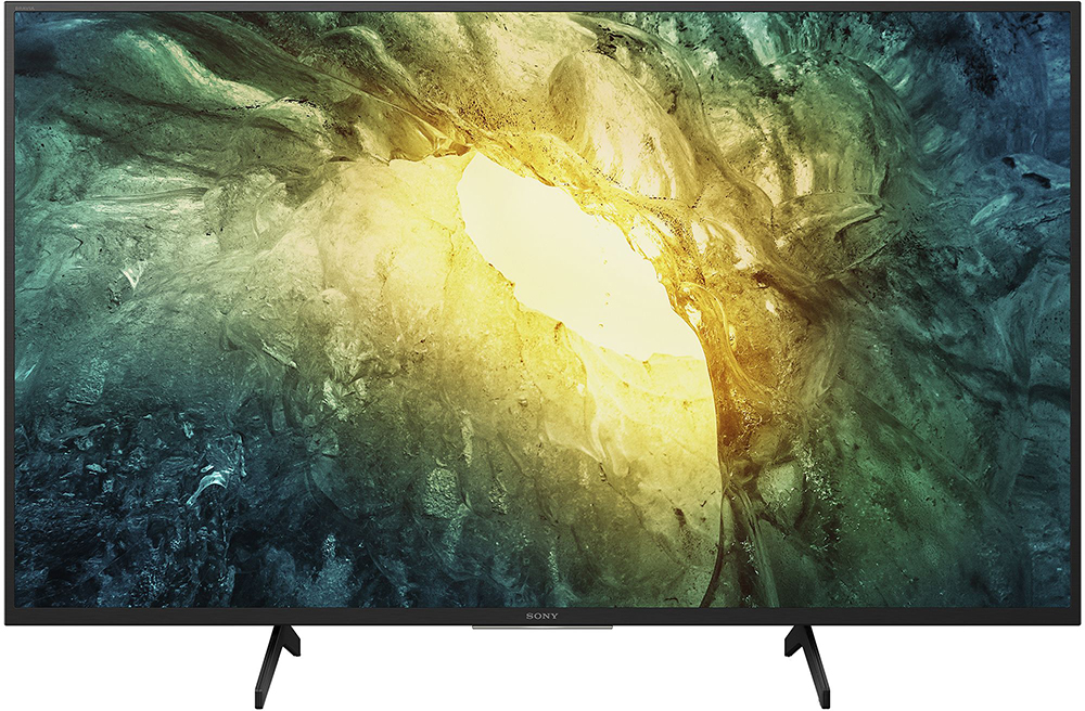 Televizor LED Sony Smart TV KD-49X7055 Seria X7055 123cm negru 4K UHD HDR