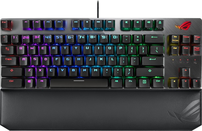 Tastatura Gaming ASUS ROG Strix Scope Deluxe TKL RGB Cherry MX Red Mecanica