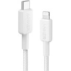 Cablu periferice Anker USB-C Male la Lightning Male, 0.9 m, Alb
