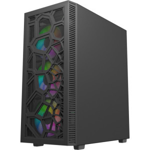 Gaming ZMEU Legendar Ultra, AMD Ryzen 5 5600 3.5GHz, 16GB DDR4, 1TB SSD, RX 6600 8GB GDDR6, Iluminare RGB
