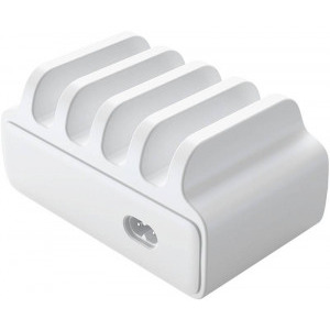 Orico DUK-4P, 4x USB, 30W, Smart IC, White