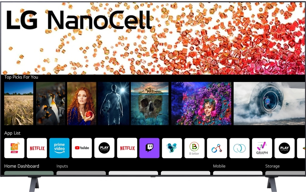 Televizor LED LG Smart TV NanoCell 50NANO753PA Seria NANO75 126cm 4K UHD HDR
