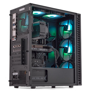 Gaming ZMEU Legendar MaxPro, Intel i5-12400F 2.5GHz, 16GB DDR4, 1TB SSD, RTX 3060 12GB GDDR6, Iluminare RGB