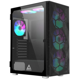 Gaming ZMEU Epic Ultra, AMD Ryzen 5 3600 3.6GHz, 16GB DDR4, 500GB SSD, RTX 3060 12GB GDDR6, Iluminare RGB
