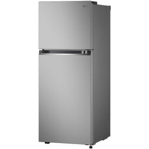 LG GTBV22PYGKD, 217 L, Clasa E, Full No Frost, Smart Inverter, Multi Air Flow, LinearCooling, 144 cm, Argintiu