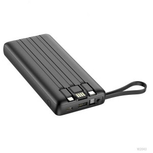 VEGER C20, 20000 mAh, 1x USB-C, 1x USB, 1x Lightning, negru