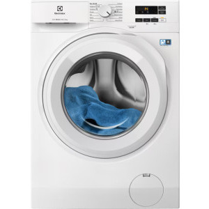 Masina de spalat rufe Electrolux EW6F1481E, 8 kg, 1400 RPM, Clasa A, Inverter, SensiCare, Time Manager, Alb