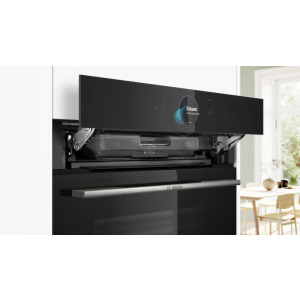 Bosch HSG7584B1, Electric, 71 L, Multifunctional, Eco Clean Direct, Perfect Steam, Air Fry, Grill, Clasa A+, Negru