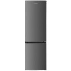 Combina frigorifica Heinner HCNF-HM253XF+, 253 L, Clasa F, No Frost, Control electronic, 180 cm, Inox