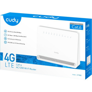 CUDY Gigabit LT700E AC1200 Dual-Band WiFi 5 4G LTE