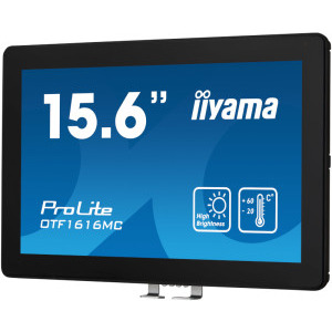 IIyama ProLite OTF1616MC-B1 Touchscreen 15.6 inch FHD VA 25 ms 60 Hz