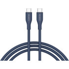 Cablu de date / adaptor Canyon USB-C Male la USB-C Male, 1 m, Dark Blue