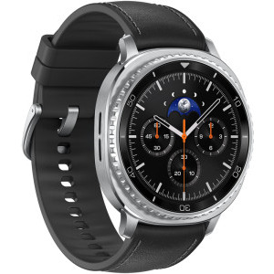 Samsung Galaxy Watch 8 Classic, LTE, 46 mm, Black, Wi-Fi, Bluetooth, GPS, NFC, Rezistent la apa