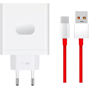 Incarcator retea OnePlus SUPERVOOC 100W, 1x USB 9.1A, White