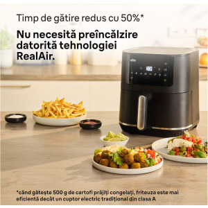 Braun Friteuza cu aer cald MultiFry 5 HF5030, 1700W, 6L, Negru