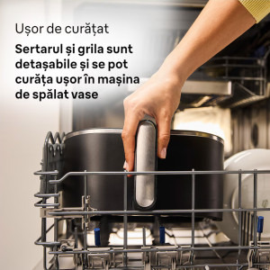 Braun Friteuza cu aer cald MultiFry 5 HF5050, 2000W, 6L, Negru