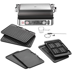 Braun Gratar electric MultiGrill 9 Pro CG9167, 2200W, Argintiu/Negru