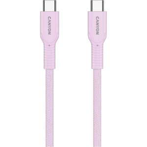 Canyon USB-C Male la USB-C Male, 1 m, Pink