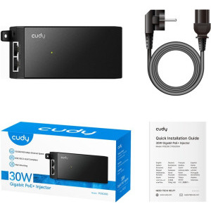 CUDY Gigabit PoE Injector 30W POE220