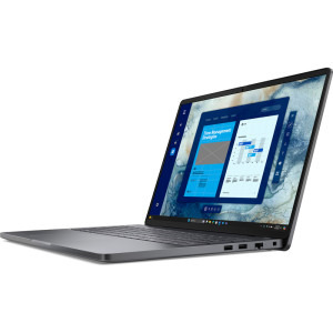 DELL 16'' Pro 16 PC16250, FHD+, Procesor Intel® Core™ 3 100U (10M Cache, up to 4.70 GHz), 8GB DDR5, 512GB SSD, Intel Graphics, Win 11 Pro, Magnetite, 3Yr ProSupport