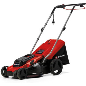 Einhell Masina de tuns iarba electrica GC-EM 1600/37, 1600 W, latime taiere 37 cm, inaltime taiere 20-60 mm, 5 trepte taiere, sac colector 38 L