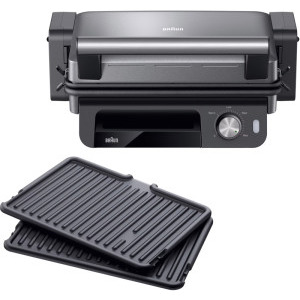 Braun Gratar electric MultiGrill 5 CG5033, 2000W, Gri/Negru