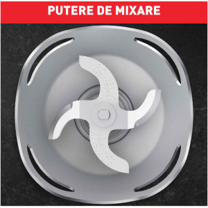 Tefal Mixer vertical QuickChef Coppertinto HB656G10, 1000W, 0.8 L / 0.5L, Negru/Bronz