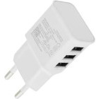 Incarcator retea Lamtech 3x USB, Quick Charge 10 W, White