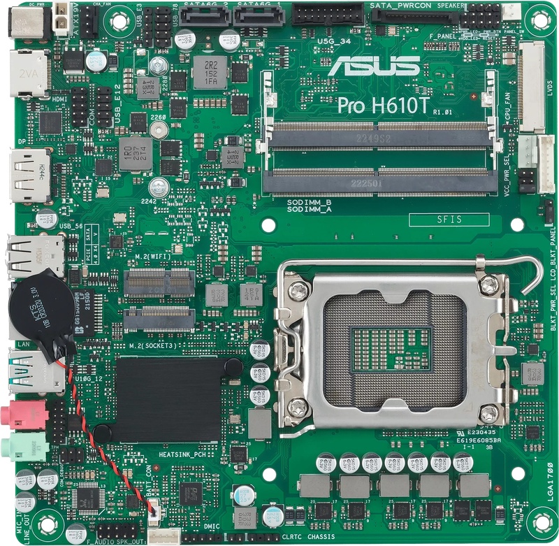 Placa de baza ASUS PRO H610T-CSM